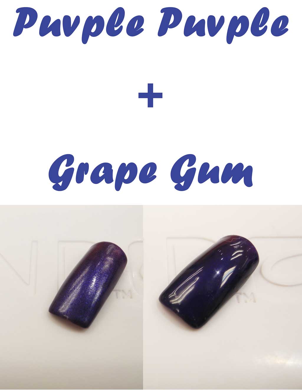 Puvple Puvple + Grape Gum