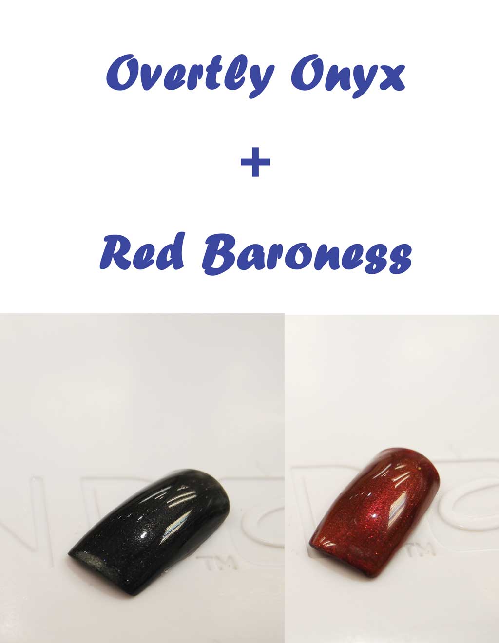 Overtly Onyx + Red Baroness